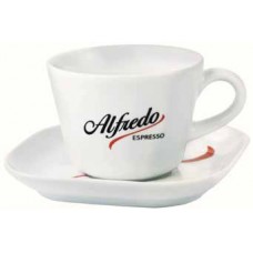Alfredo Porcelain Latte Saucers